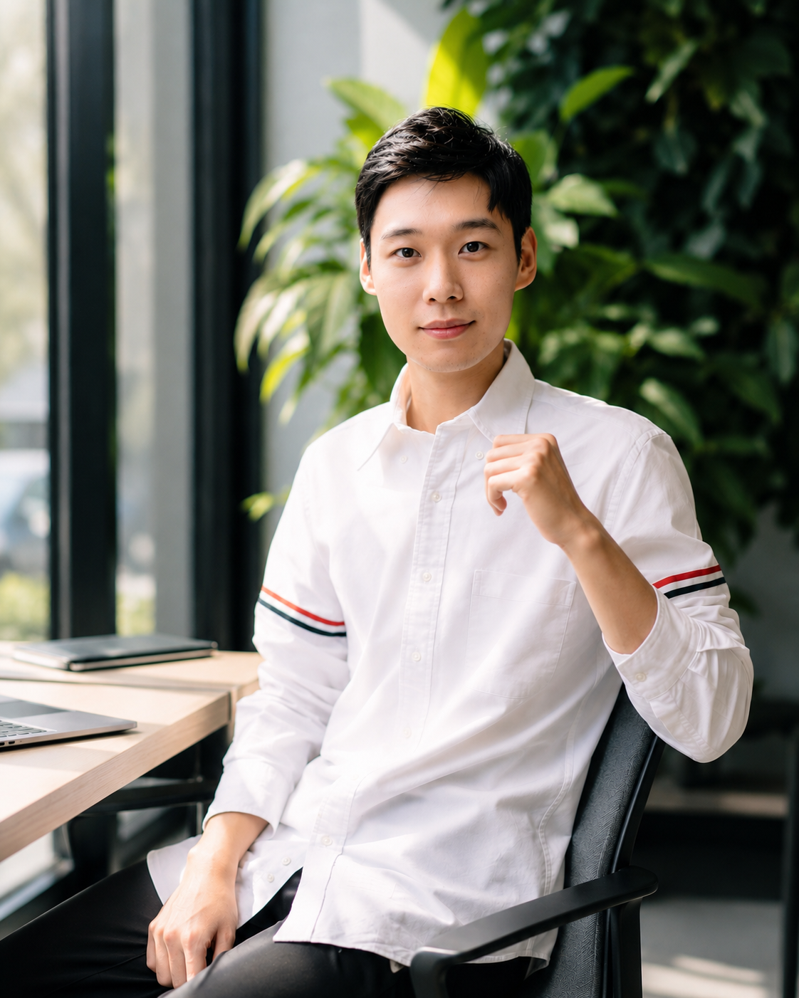 Portrait of Caspar Chen